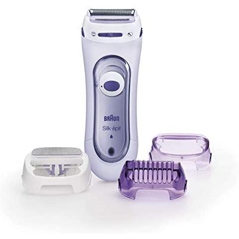 Braun Silk-épil Lady Shaver 5560 | Afeitadora Femenina Recargable con Cabezal Intercambiable