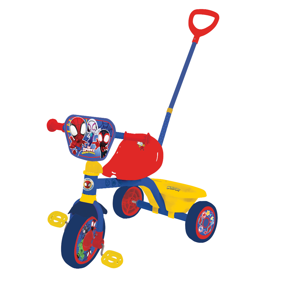 TRICICLO SPIDERMAN CON PEDALES