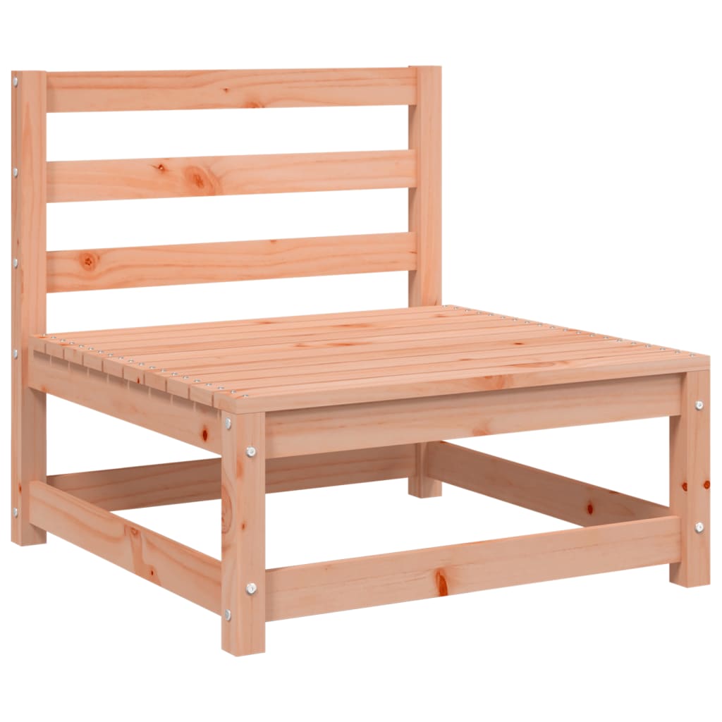vidaXL Sofá jardín sin reposabrazos madera maciza Douglas 70x70x67 cm