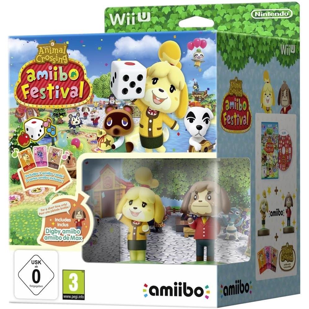 Animal Crossing: Amiibo Festival (2 Figuras Amiibo + 3 Tarjetas Amiibo) Juego para Consola Nintendo Wii U [PAL ESPAÑA]