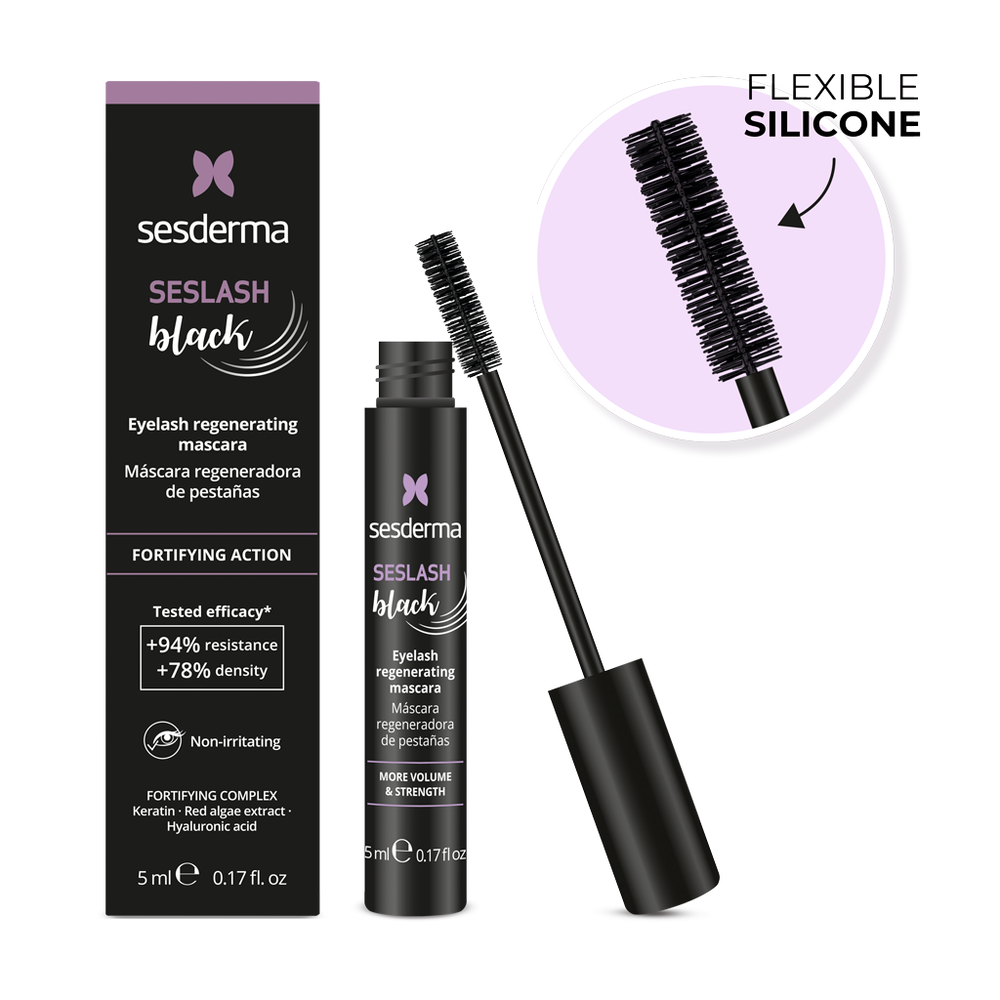 SESDERMA Seslash Black Máscara regeneradora de pestañas 5 ml