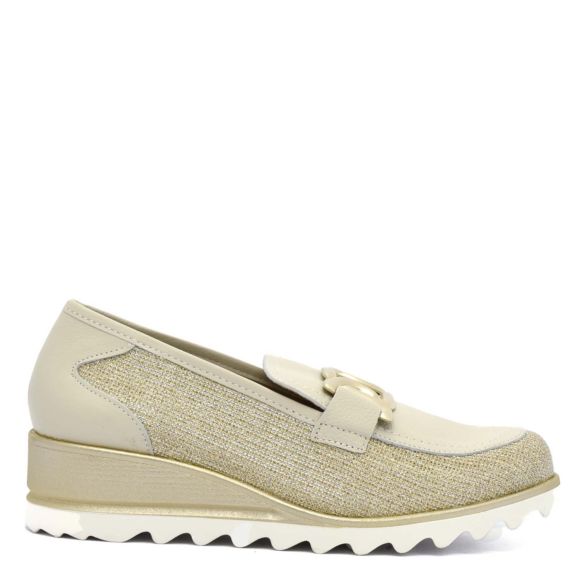 DChicas mod. 4251 Mocasin para mujer en piel