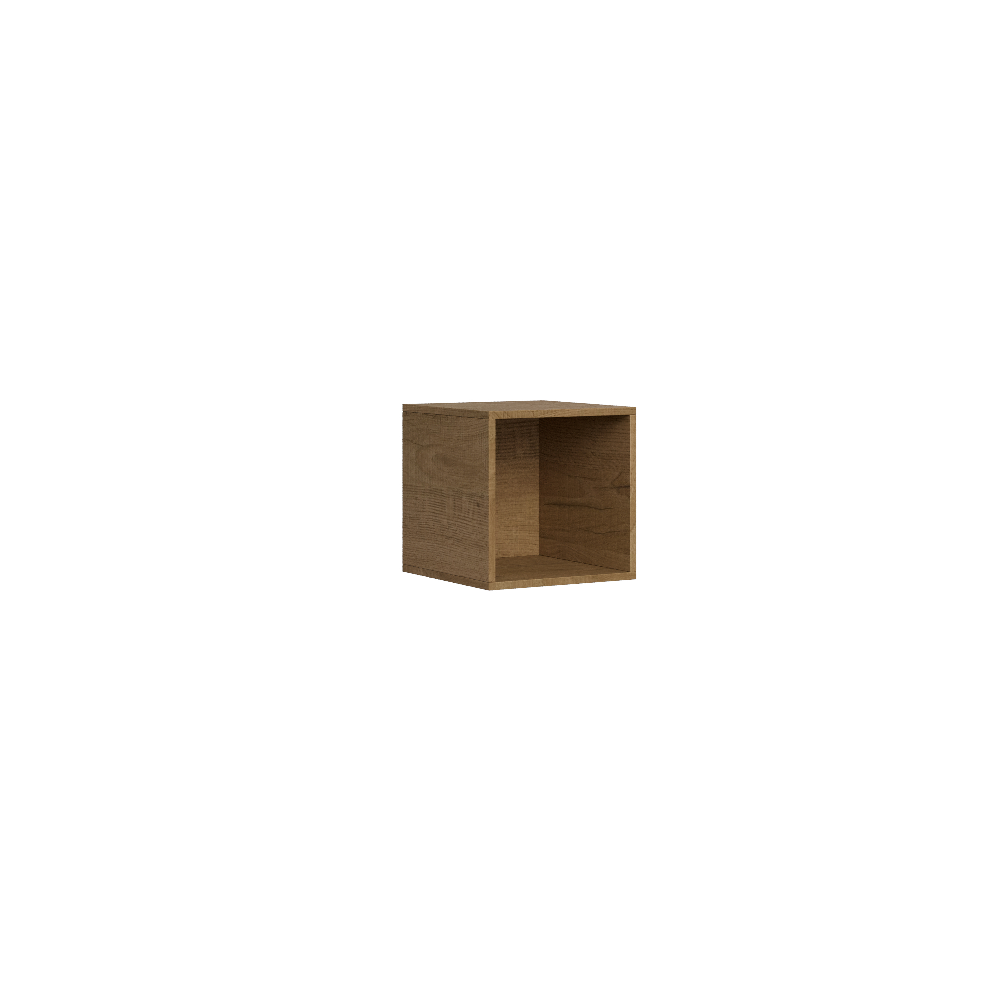 Mueble de pared abierto An.40 Al.40 Pr.39,2 Roble Nature - Itamoby