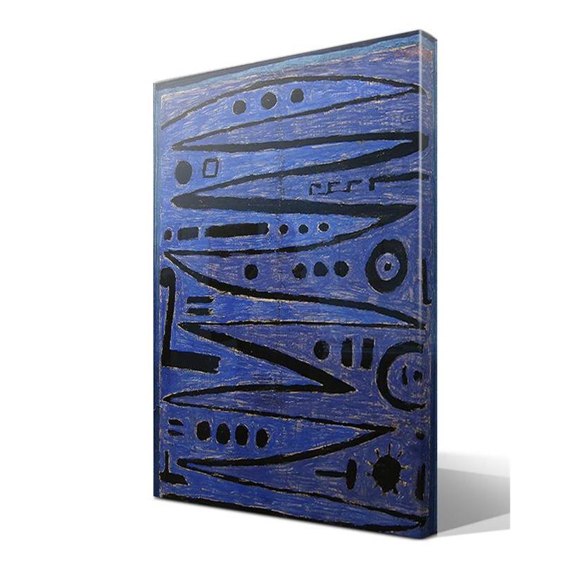 Cuadro Canvas Paul Klee - Alta Resolución - Lienzo Algodón - Bastidor Madera - Obra de Arte