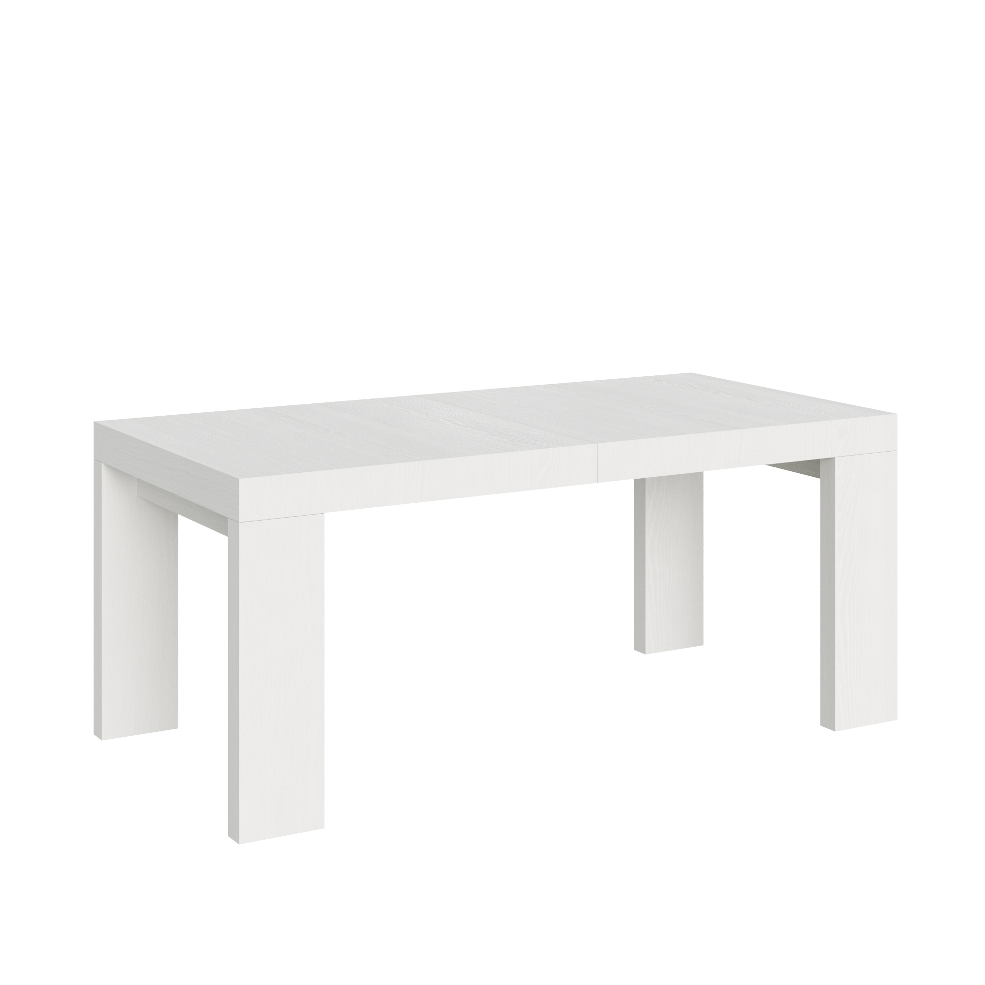 Mesa extensible 90x180/440 cm Roxell Fresno Blanco - Itamoby