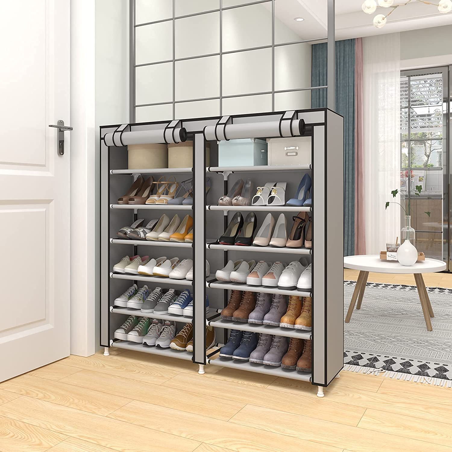 Zapatero de pared 36 pares ideal para organizar y optimizar en