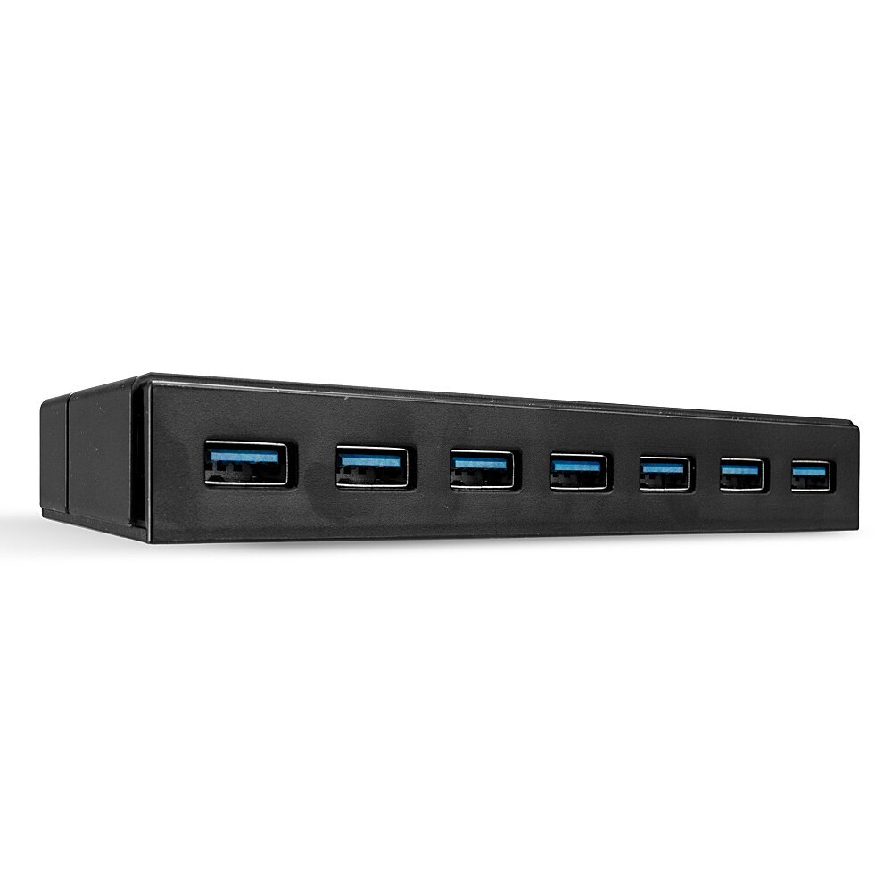 Lindy 43228 hub de interfaz USB 3.2 Gen 1 (3.1 Gen 1) Type-A 5000 Mbit/s - Negro
