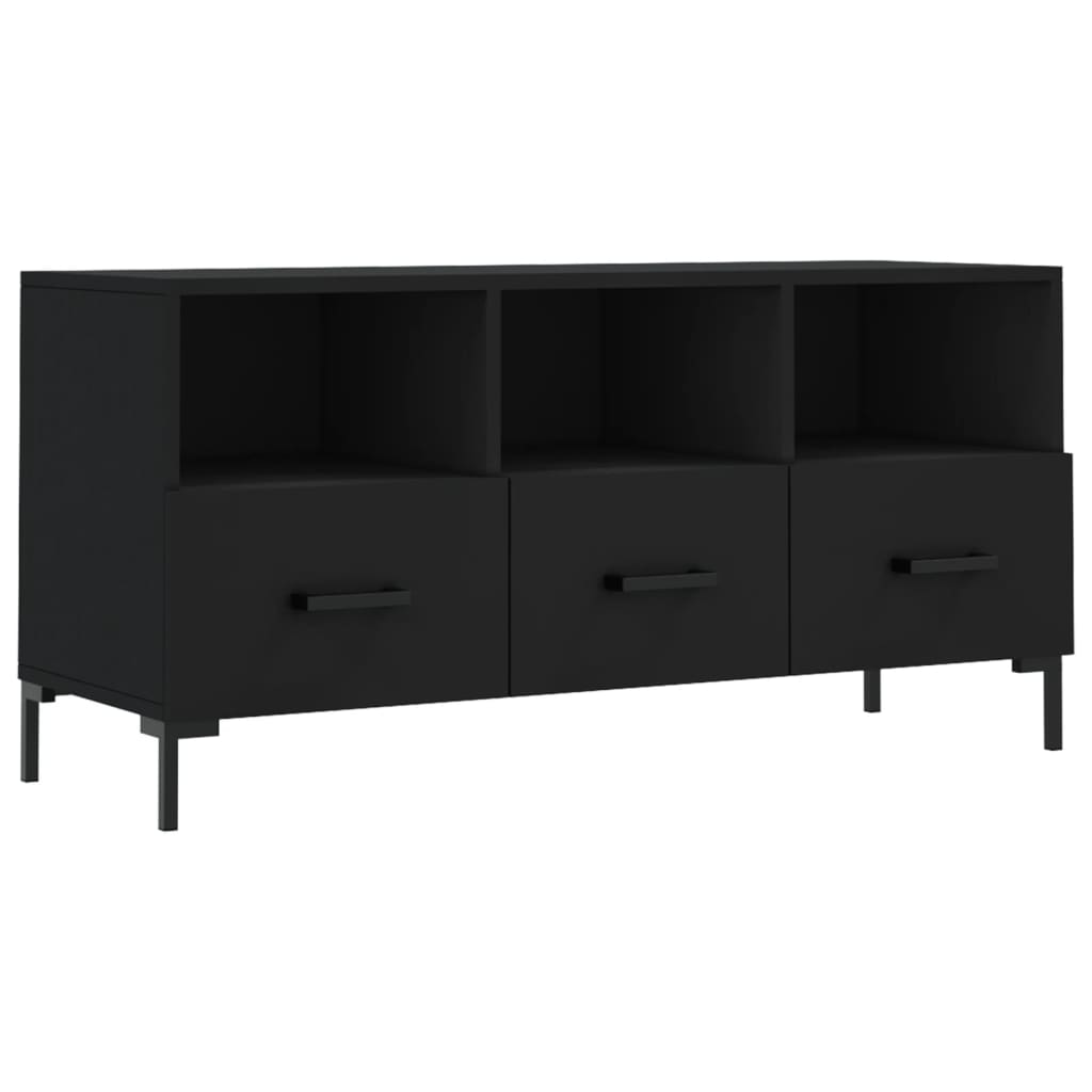 vidaXL Mueble de TV madera de ingeniería 102x36x50 cm, Mueble de Salon, Mueble TV, Mueble TV salon, Mesa de TV, Mueble tele