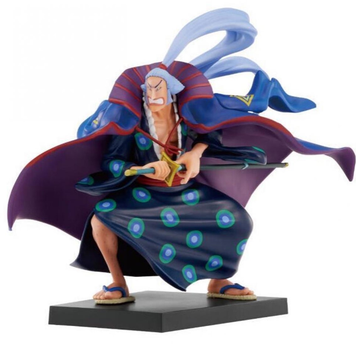 Banpresto Figura Ichibansho One Piece Los Nueve Samuráis Rojos Denjiro PVC 13cm