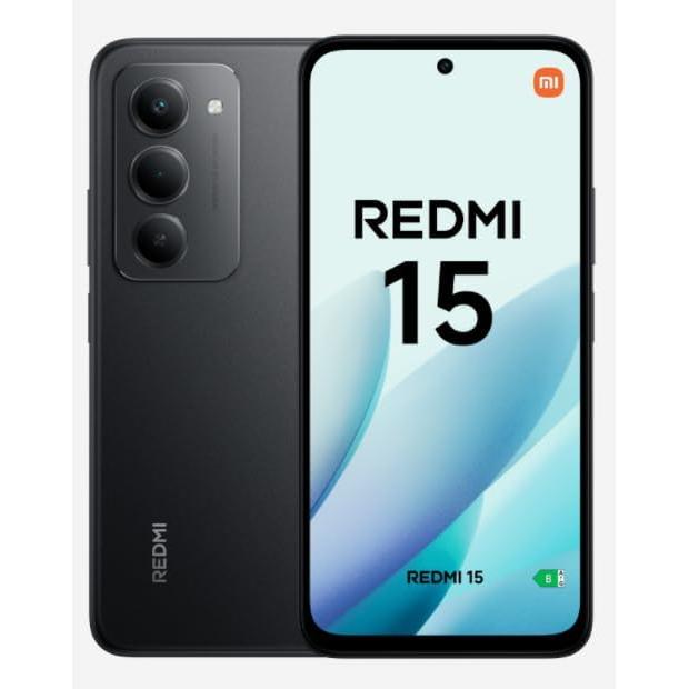 XIAOMI Redmi 15 4G 8+256GB Smartphone – Batería 7000mAh | Pantalla 6.9