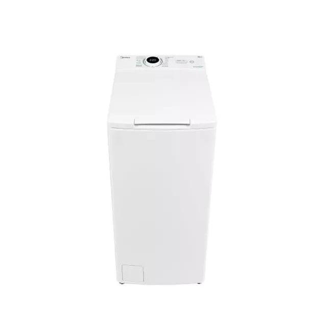 Midea - Lavadora de carga superior MF100T60B/W-ES de 6 kg, clase energética A, motor Inverter y centrifugado a 1200 rpm para uso diario en hogares pequeños