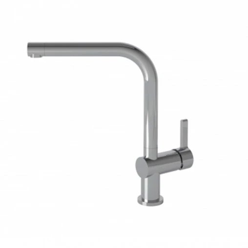Grifo de cocina Monomando caño alto Forma de L Altura Max 32cm CATA CSA CROMO /B  | 02500400, Cromo