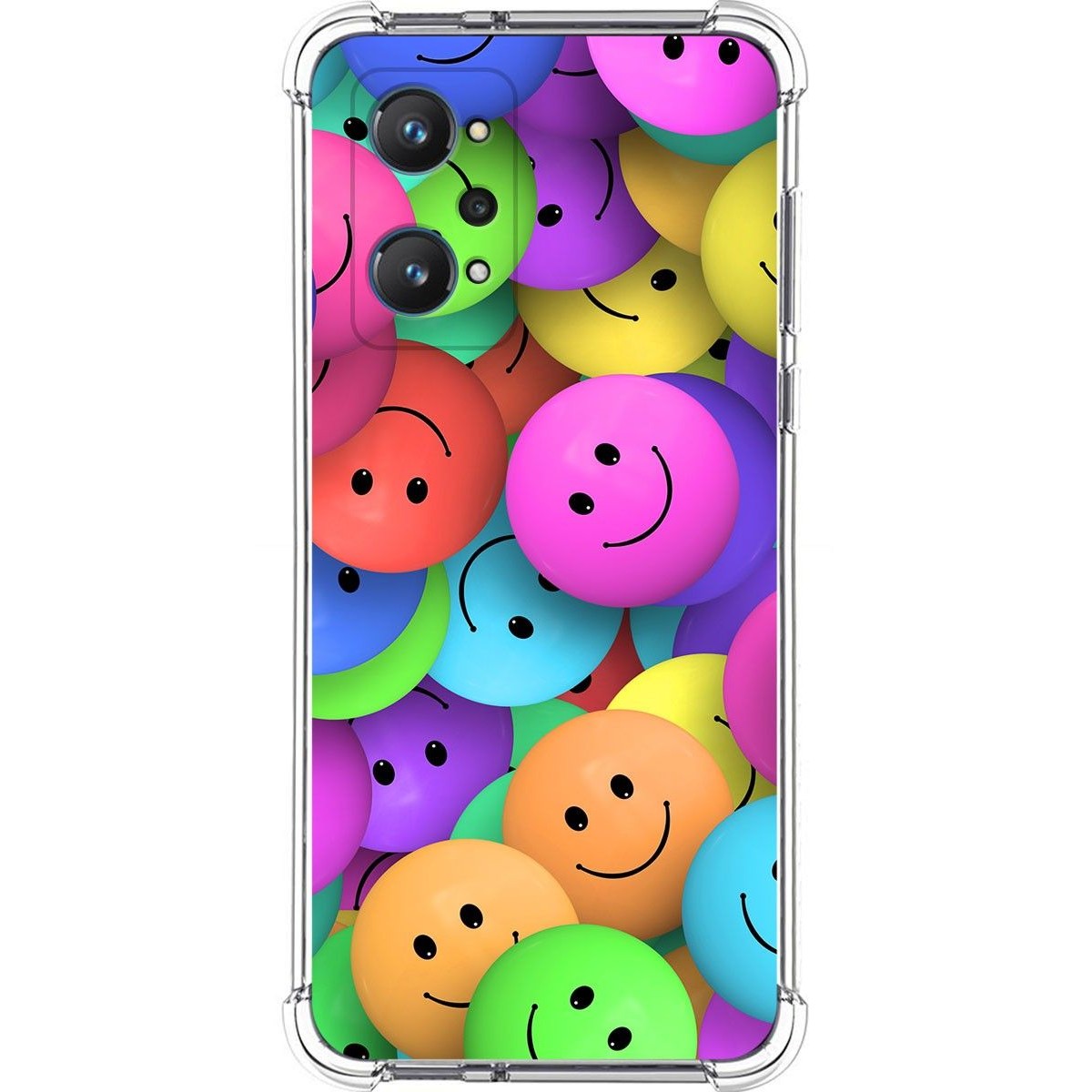 Funda Silicona Antigolpes para Realme GT NEO 2 5G diseño Smile Dibujos