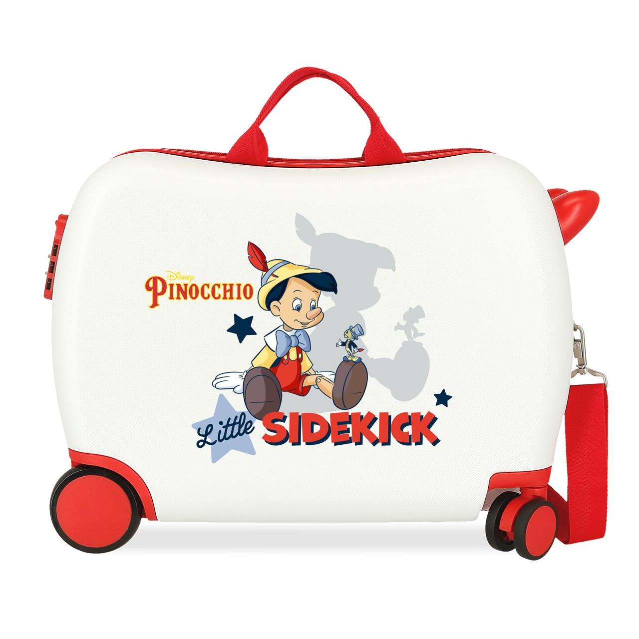 Maleta Infantil Disney Clasicos Blanco 38x50x20cm