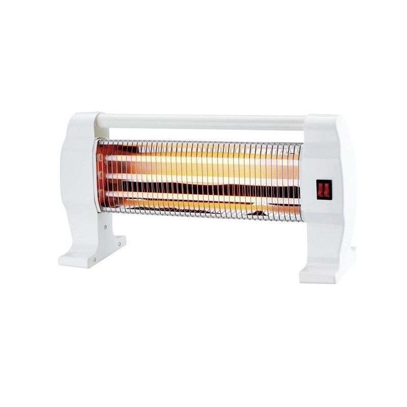 SUINGA Estufa de Cuarzo 3 Niveles de Calor 400-800-1200W | Calefactor con Tubos de Cuarzo | Radiador con Protección Anti-Vuelco