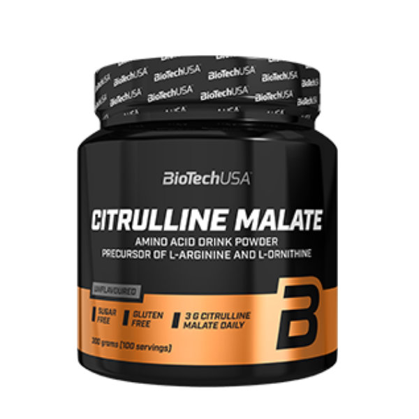 Biotech USA Citrulline Malate (Neutro) - 300 gr Suplemento de Citrulina Malato