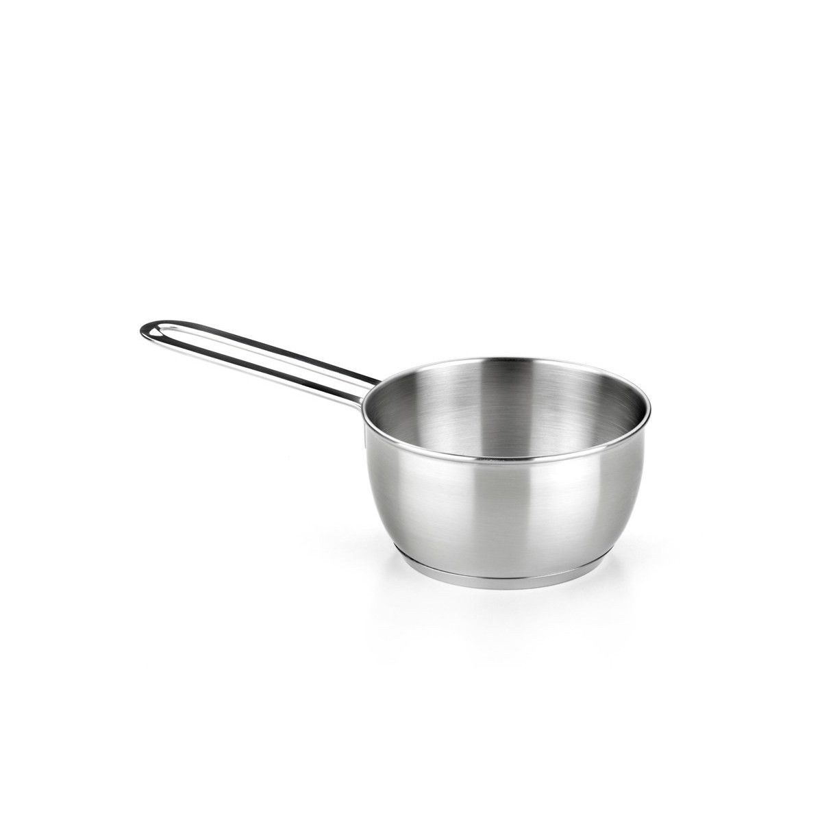 Bra - Cazo Ancora, De 14 a 18 cm, Acero Inoxidable, Apto Inducción, Mango Ergonómico, Calentar Leche o Caldo, Utensilio Cocina