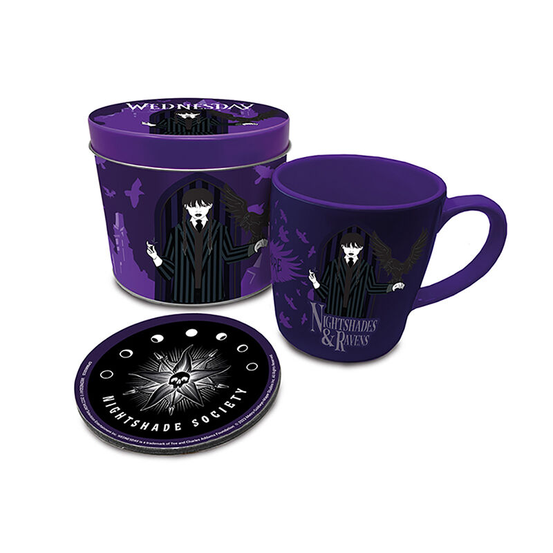 Set lata regalo Wednesday (Nightshades & Ravens)