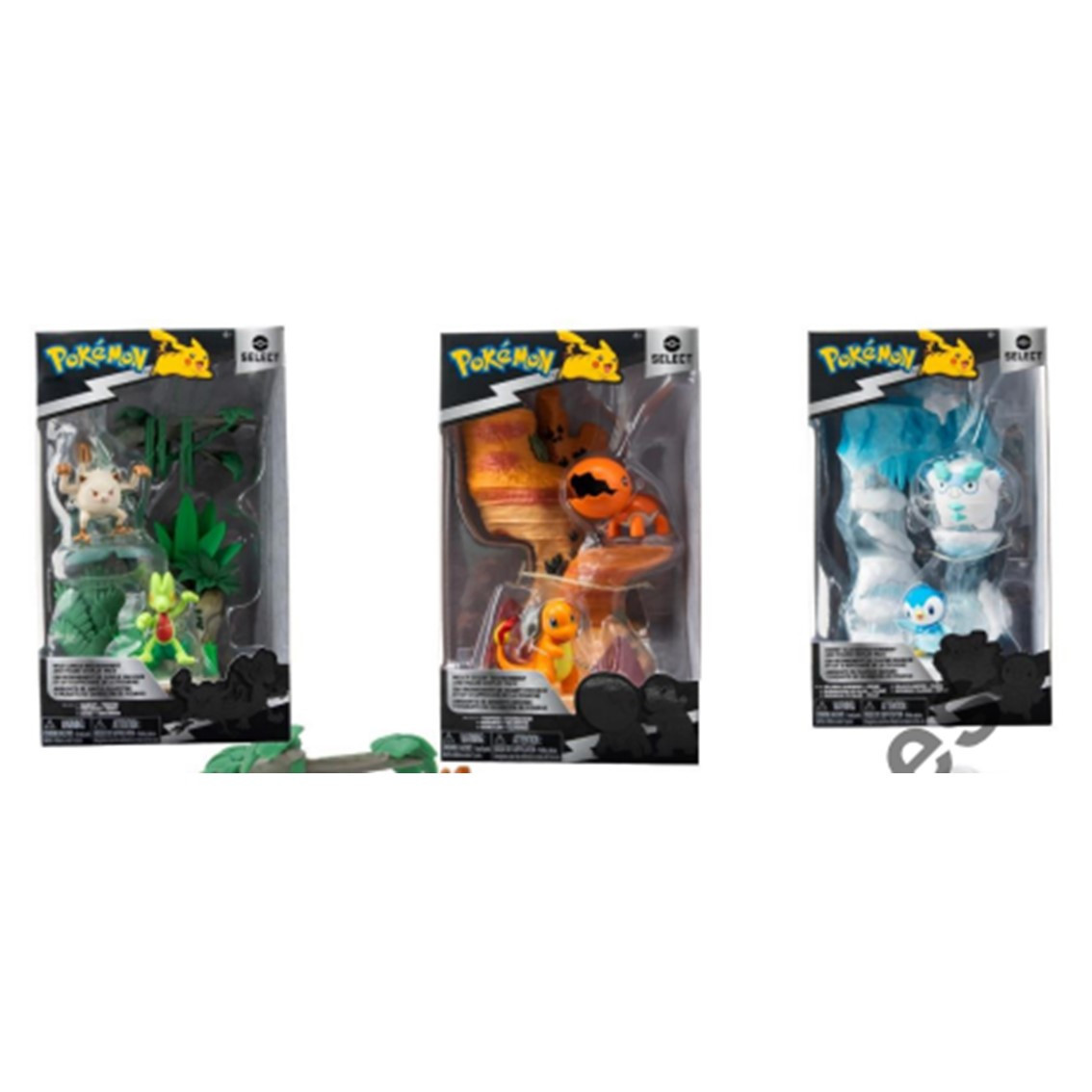 Bizak – Playset Mini Mundos con 2 figuras modelos surtidos Pokemon.