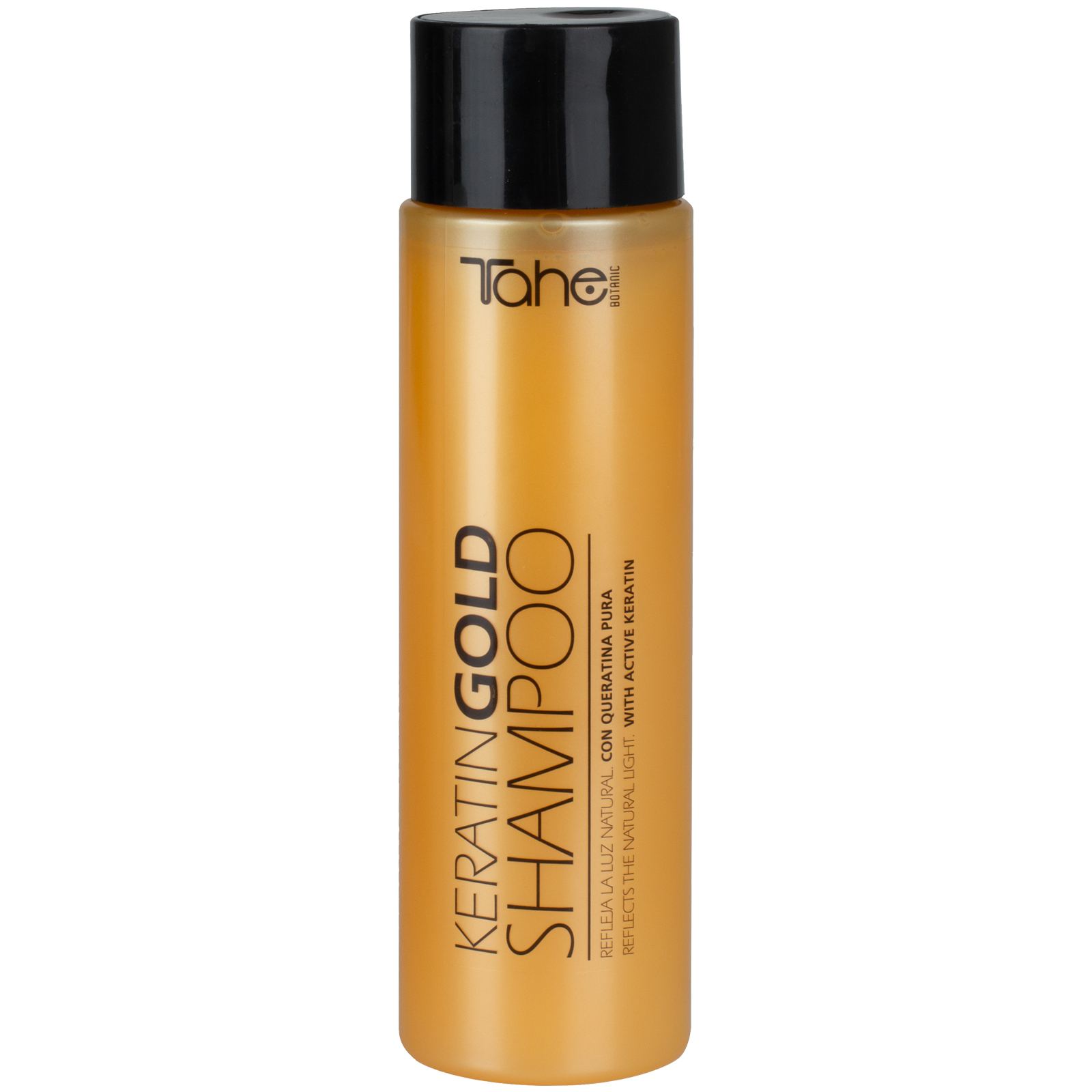 Tahe Keratin Gold Champú con Queratina pura para una reconstrucción intensa