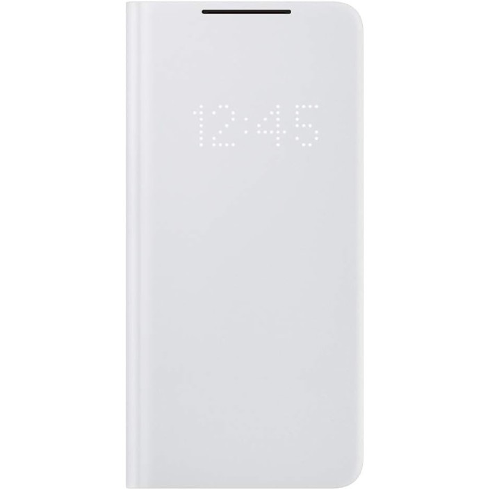 Funda Samsung Led View Para Galaxy S21 Plus Color Gris Modelo EF-NG996PJ