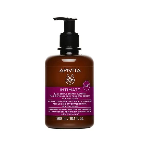 APIVITA LIMPIADORA CREMOSA SUAVE DE HIGIENE ÍNTIMA DIARIA Con aloe vera y propóleo