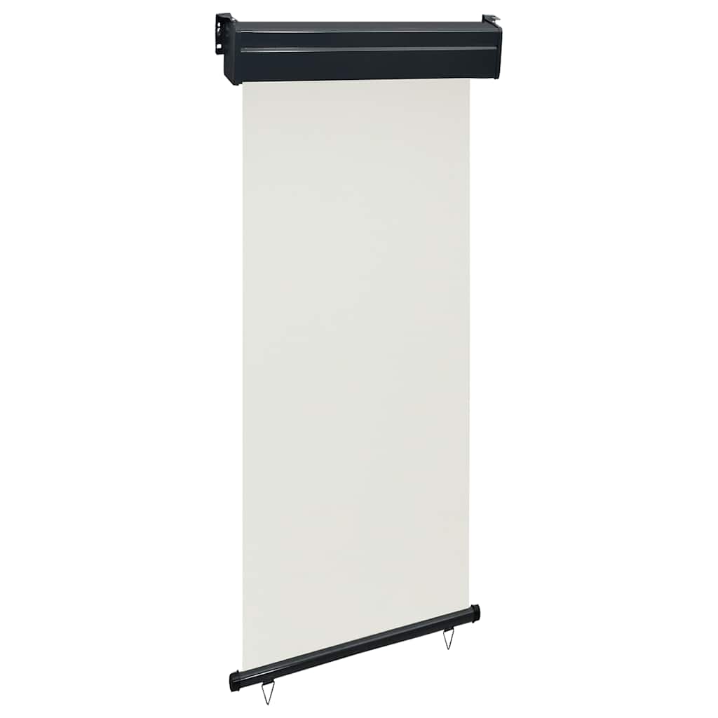 vidaXL Toldo lateral de balcón color crema 85x250 cm