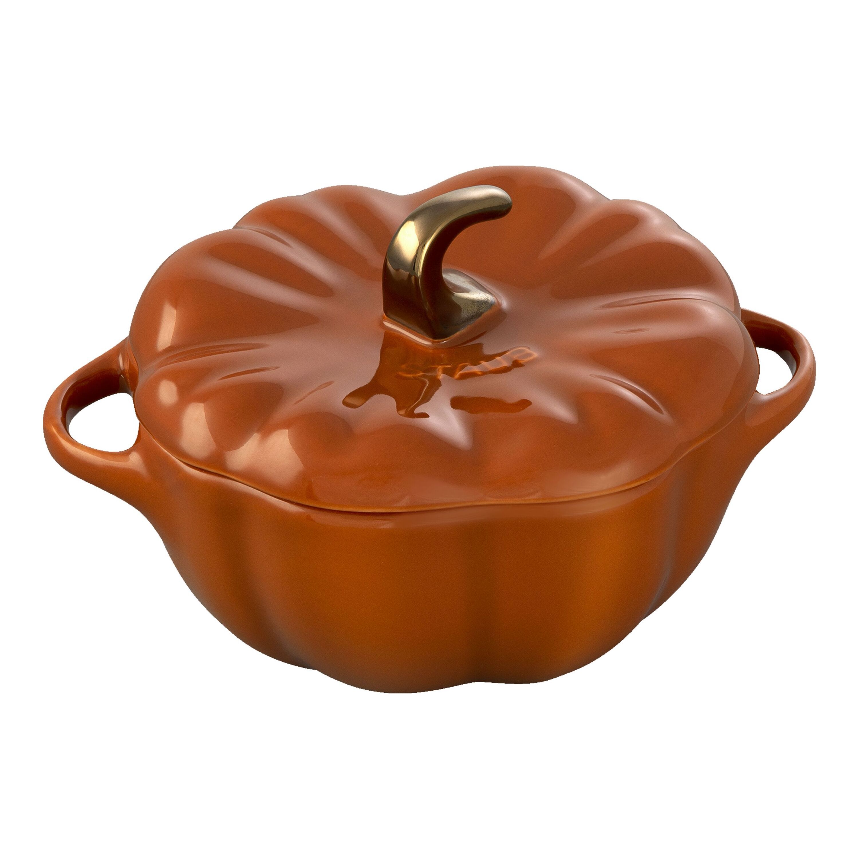 Staub Ceramique Cocotte 12 cm, calabaza, Canela, Cerámica