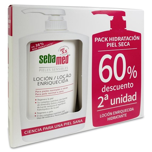 Sebamed Pack duplo locion 750Ml 2Ud 60%