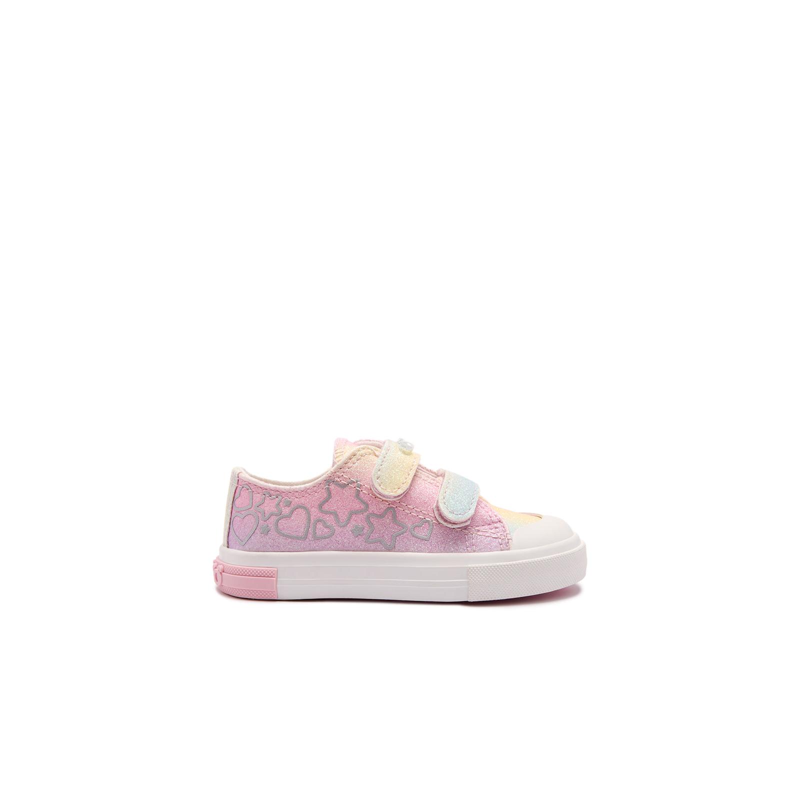Conguitos - Zapatillas Bajas de Niña Estampado de Estrellas Multicolor para Niña (Talla 26)