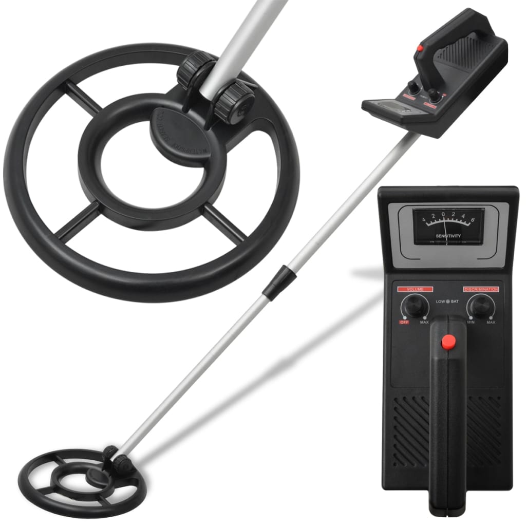 Vidaxl Detector de Metales 160 Cm - Negro