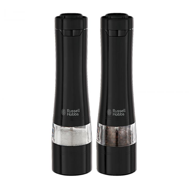RUSSELL HOBBS 28010-56 Sal, pimienta y molinillo de especias 2 pieza(s) Negro