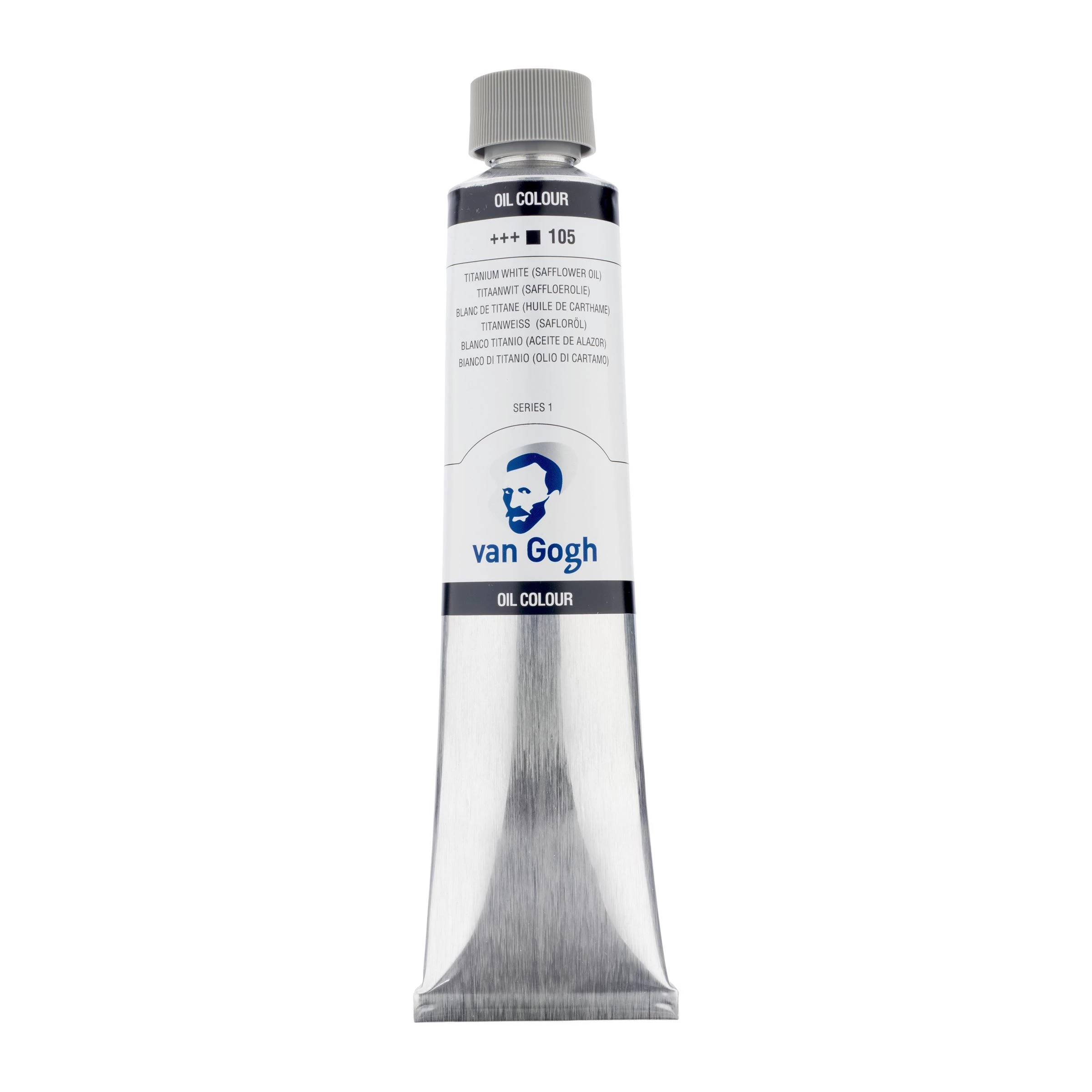 Van Gogh Colores al óleo Tubo 200 ml Blanco De Titanio (Aceite De Alazor) 105