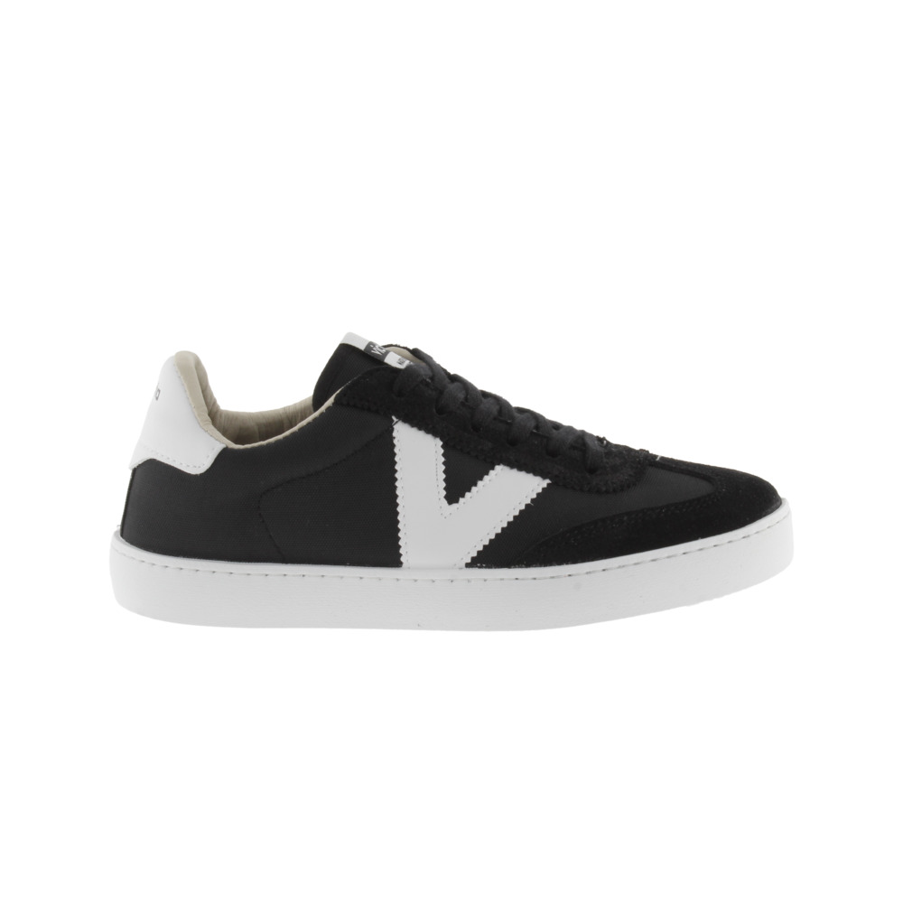 Victoria Berlín Ciclista Zapatillas de nylon con piezas en contraste y de serraje al tono 1126193