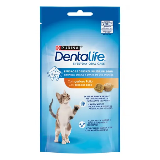Dentalife Snack de Pollo para el Cuidado Bucodental en Gatos - 40 GR