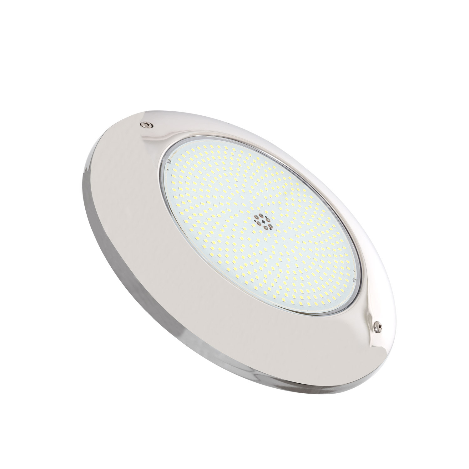 LEDKIA LIGHTING - Foco Piscina Superficie LED Sumergible | 12V AC/DC | 35W | Blanco Frío | IP68 | Acero Inoxidable | 3500 lm | 6000K | Multicolor