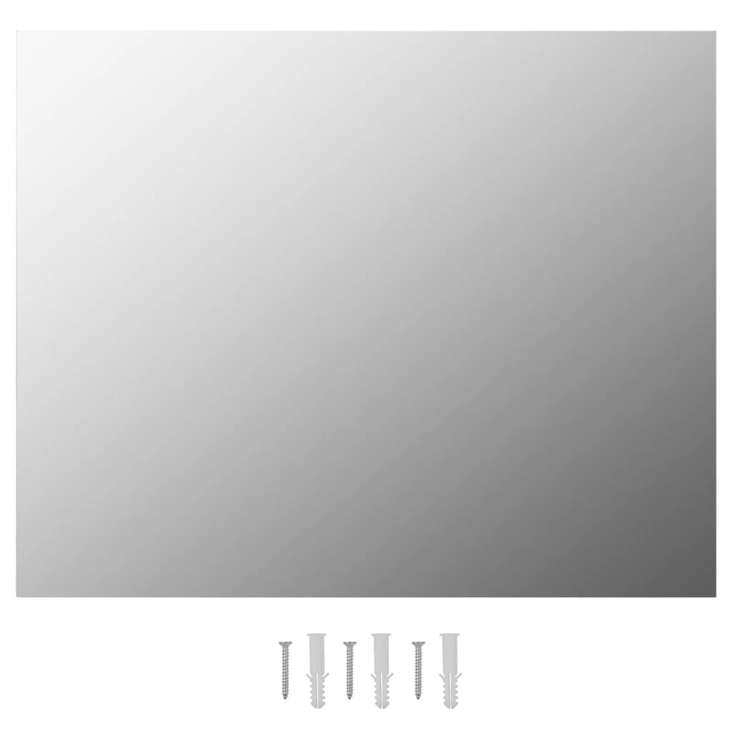vidaXL Espejo de pared vidrio rectangular espejo de tocador Dimensiones 40 x 60 cm,  50 x 60 cm,  40 x 80 cm y mas