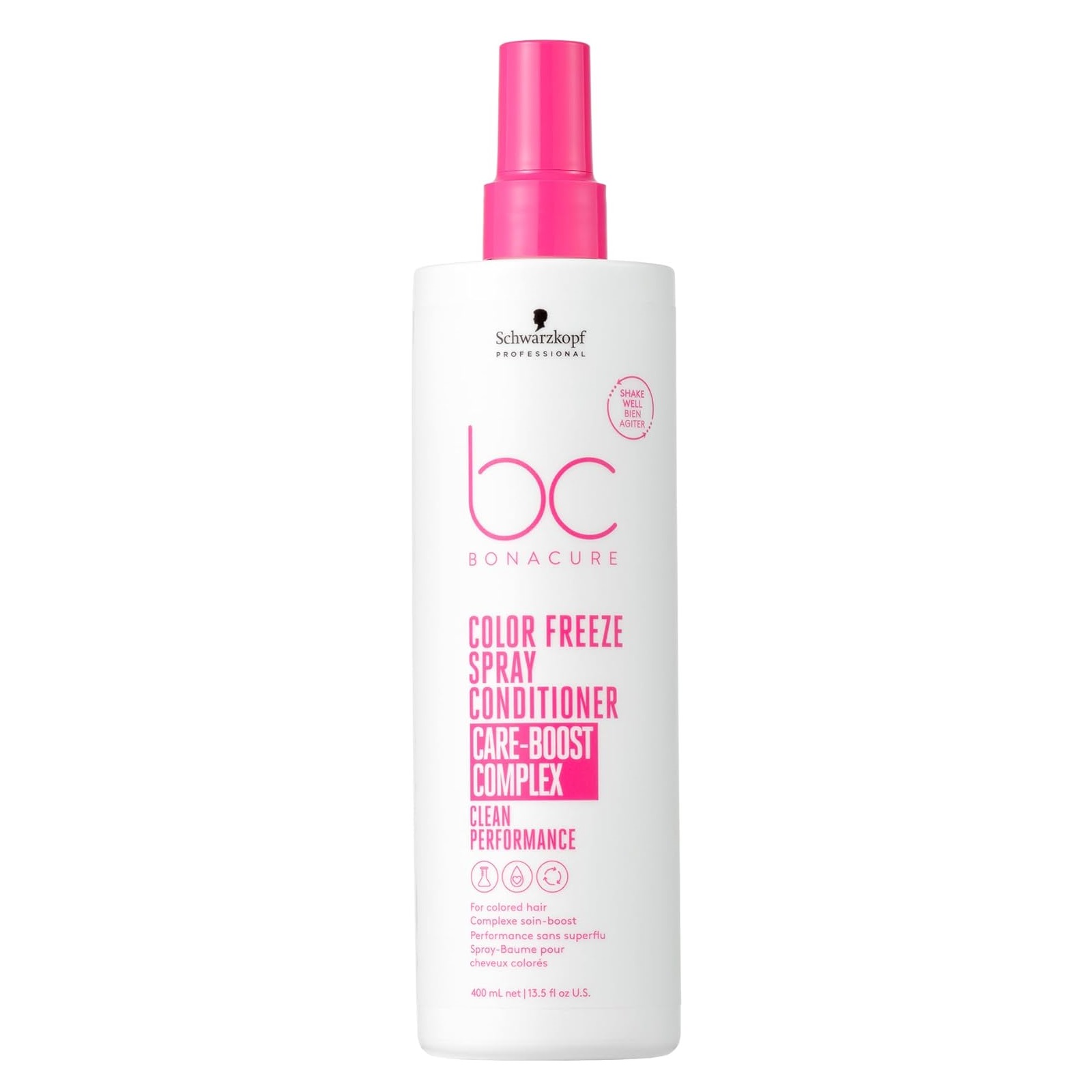 Schwarzkopf Professional Professional Bonacure Color Freeze Spray Conditioner 400 Ml. / Acondicionador en spray sin aclarado para cabello coloreado.