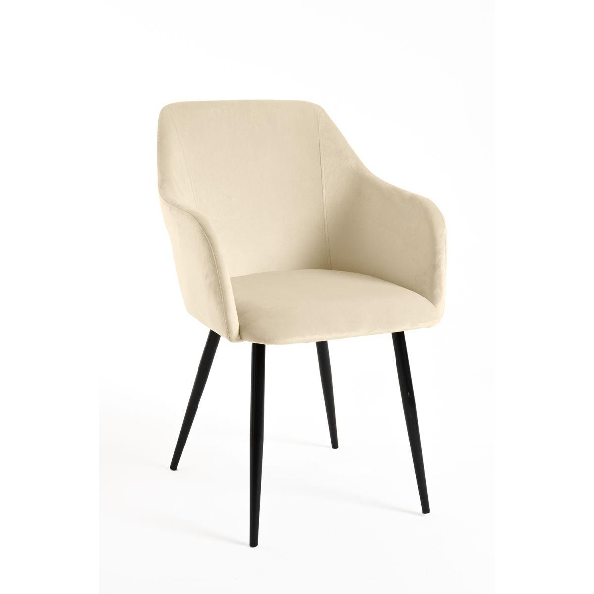 Regalos Miguel - Sillas Comedor - Silla Puan Terciopelo - Beige