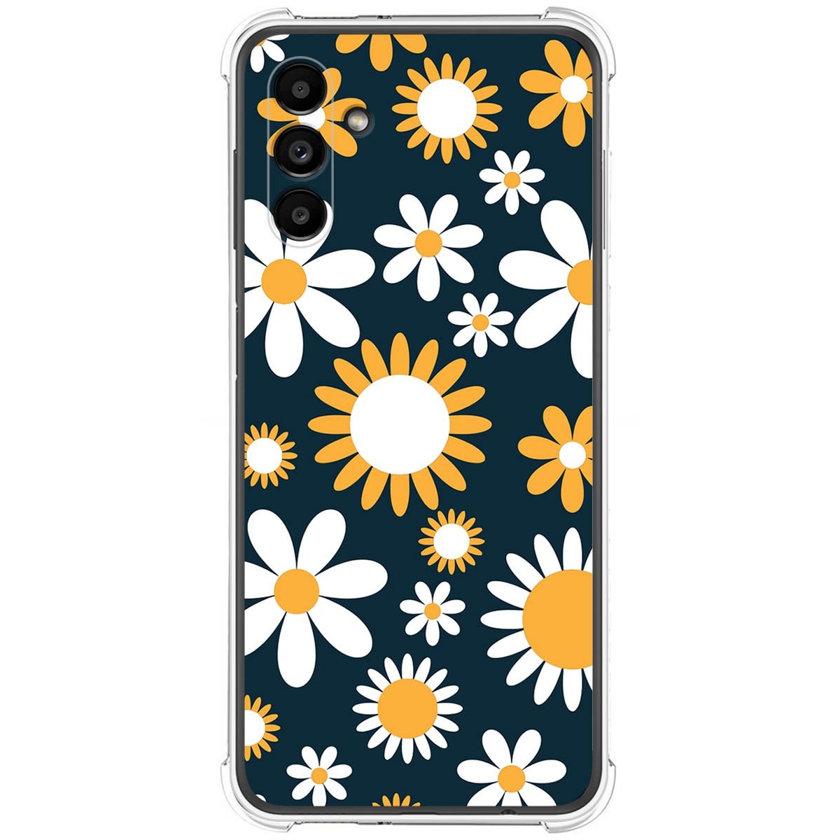 Funda Silicona Antigolpes para Samsung Galaxy A13 5G diseño Flores 08 Dibujos