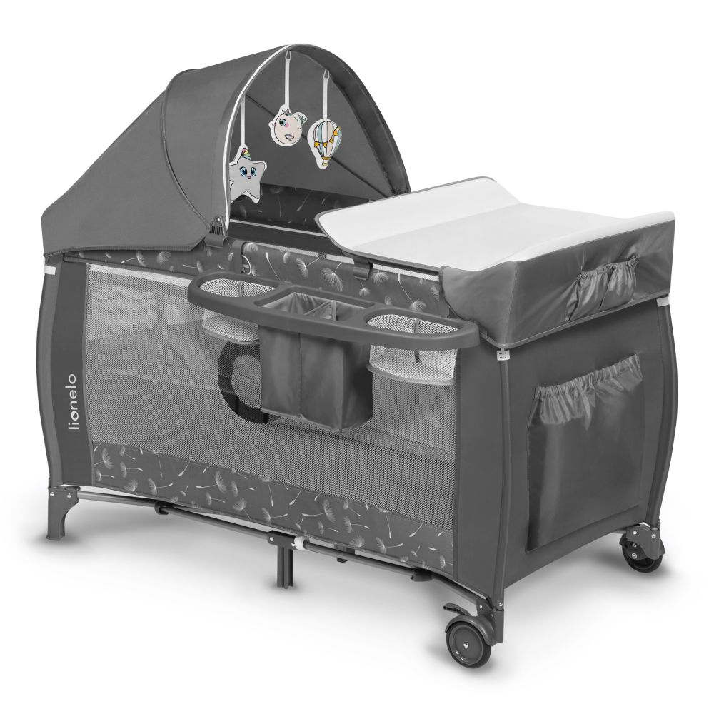 Cuna de Viaje SVEN PLUS 2 en 1 con Cambiador Integrado, Parque Infantil Portátil de Dos Alturas para Bebés de 0 a 3 Años, Ideal para Interior y Exterior