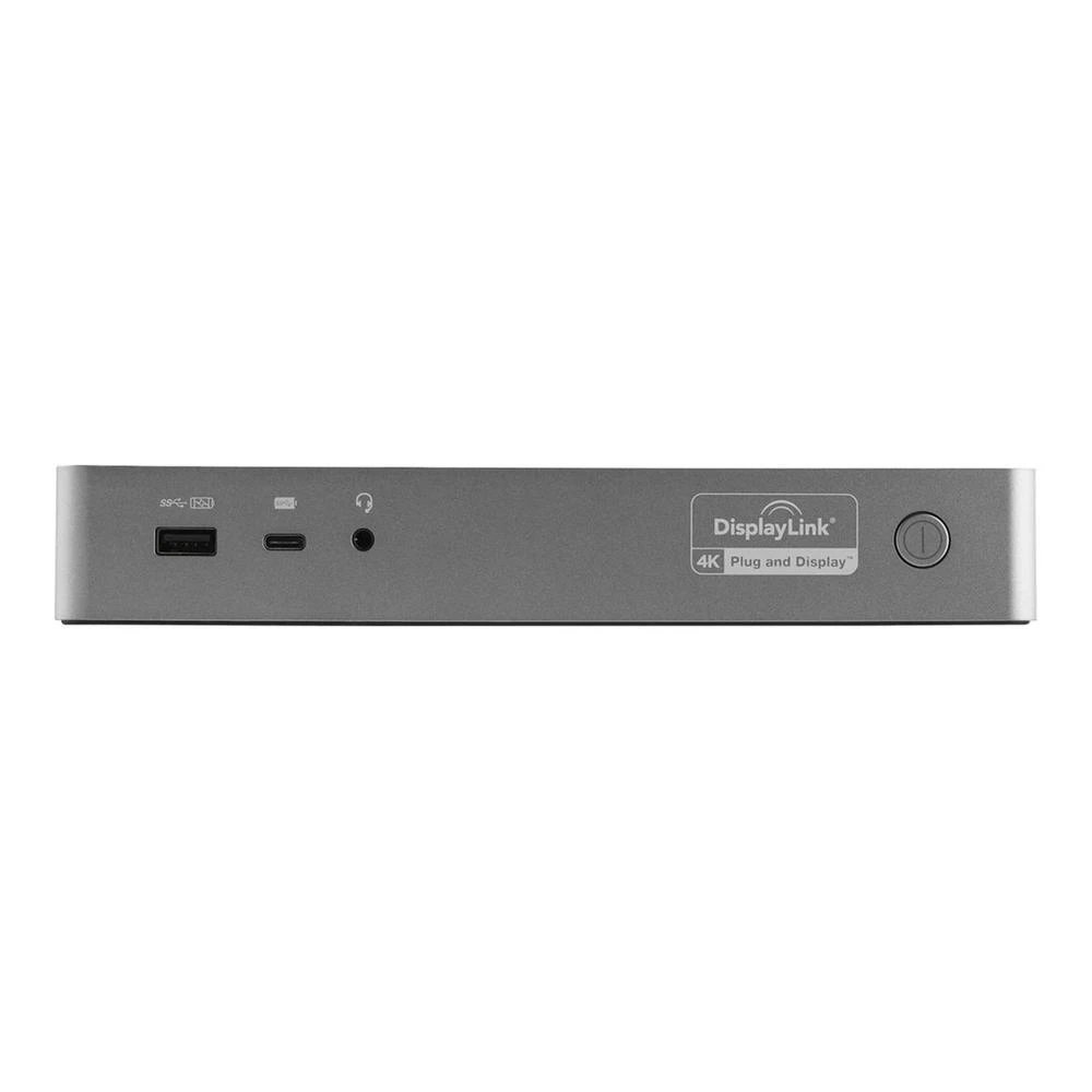 Startech - Estación de acoplamiento DK30C2DPEPUE con doble salida 4K a 60 Hz, USB-C Power Delivery 100 W y Ethernet Gigabit para profesionales