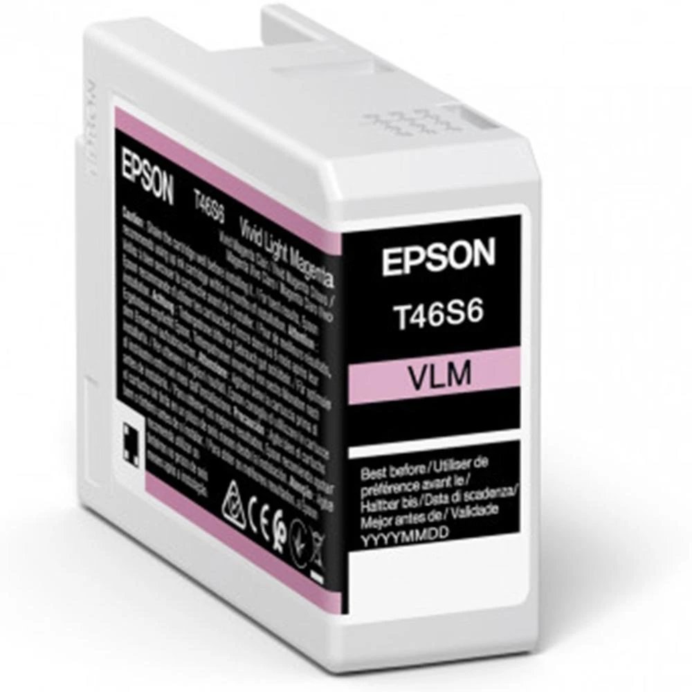 Epson - Cartucho de tinta C13T46S60N para impresoras Epson, colores vibrantes y textos nítidos, ideal para fotos y documentos profesionales