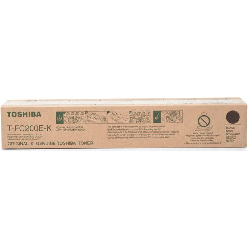 Toshiba T-FC200EK cartucho de tóner Original Negro