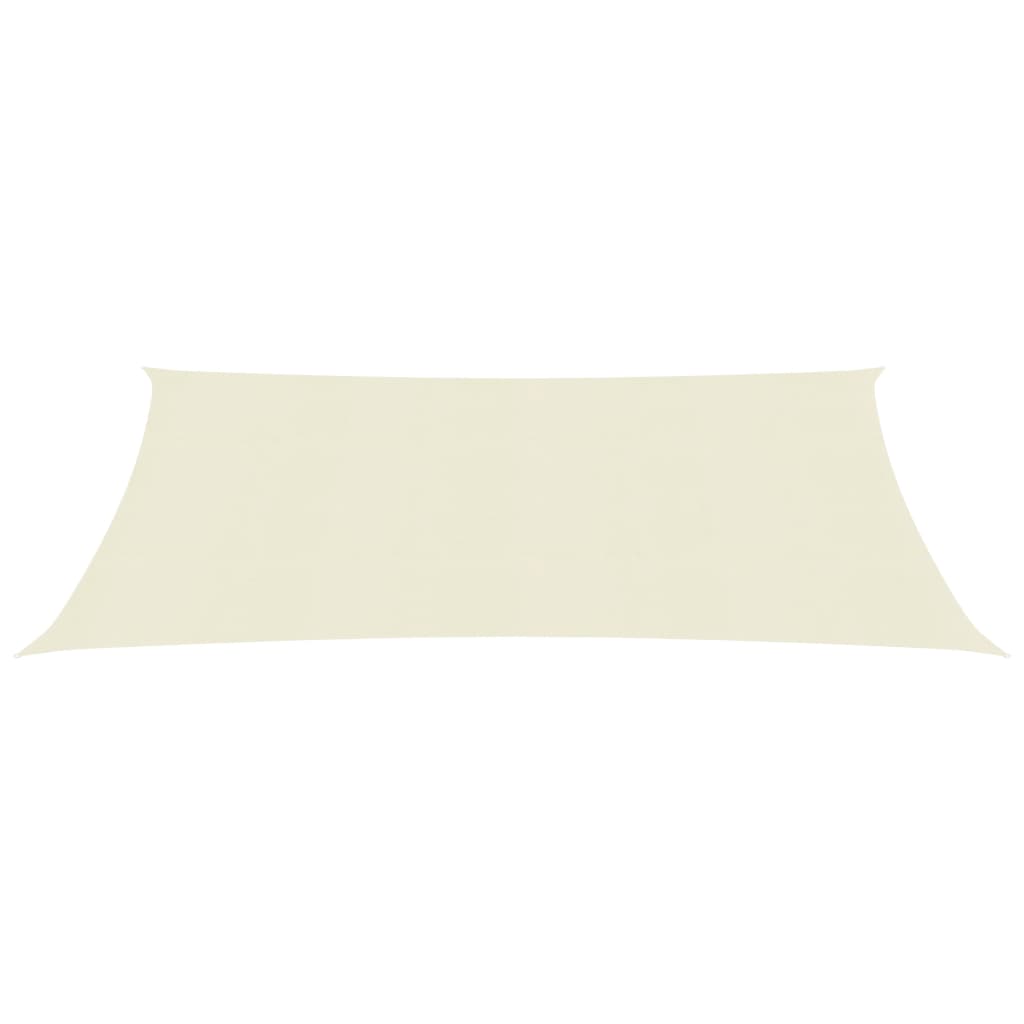 vidaXL Toldo de vela HDPE 160 g/m² 4x5 m Color Antracita, Beige, Crema