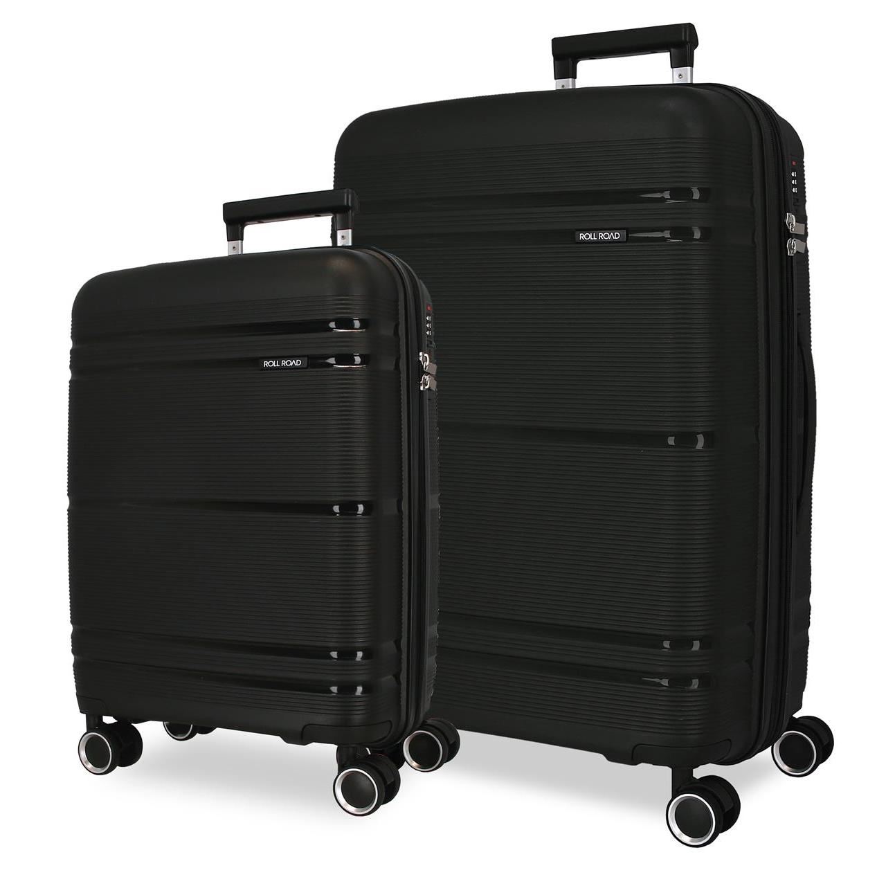 Juego de maletas Roll road Universe PP con capacidad de 74,36L