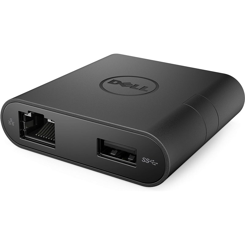 Adaptador dell usc-c macho / hdmi + vga + rj45