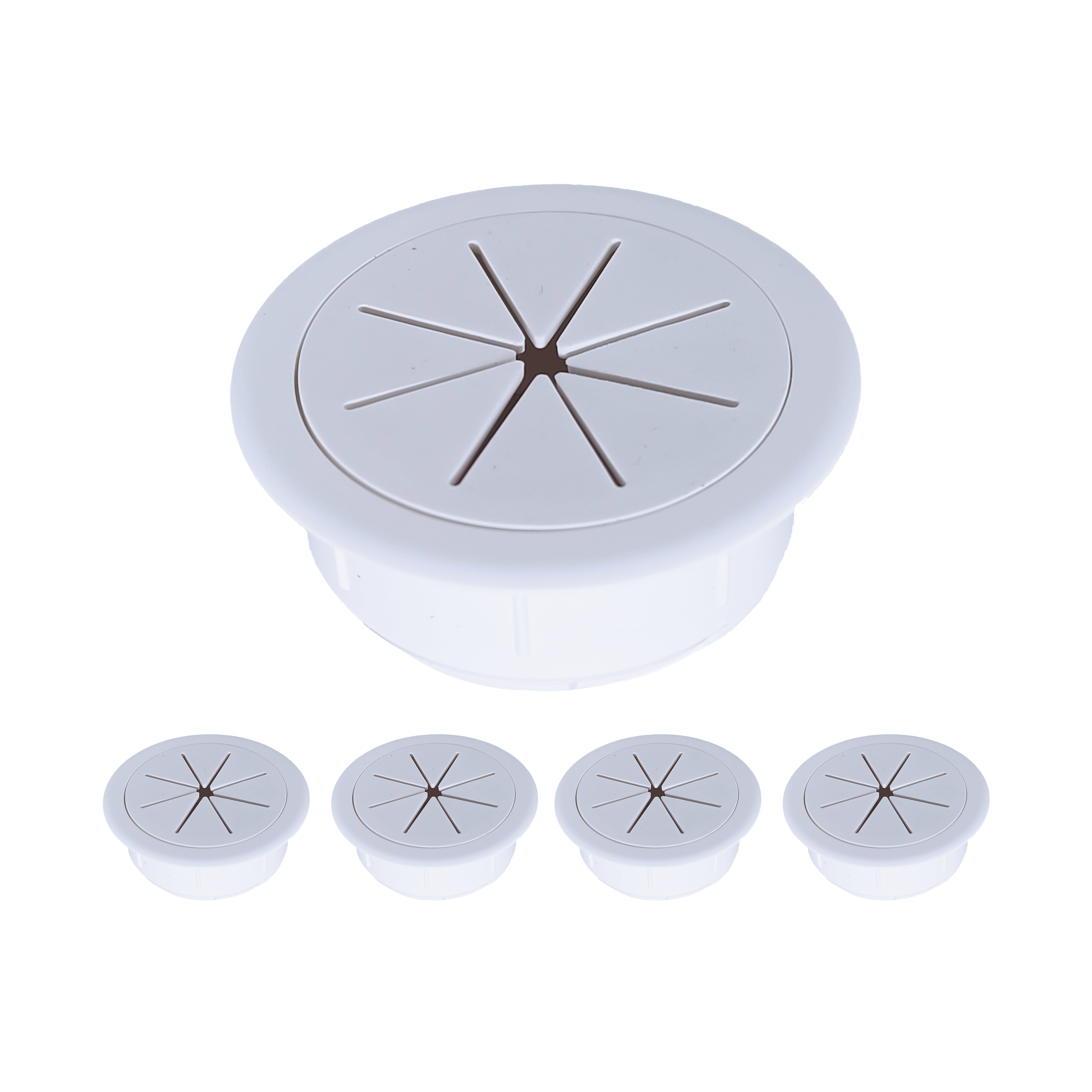 M.PASCUAL - Tapas Pasacables de goma | Ø60 mm | Pack 5 unidades