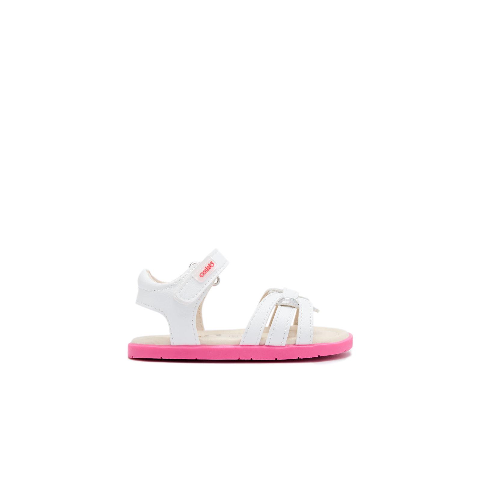 Conguitos - Sandalias de Bebé Respetuoso Goflex en Blanco para Niños y Niñas