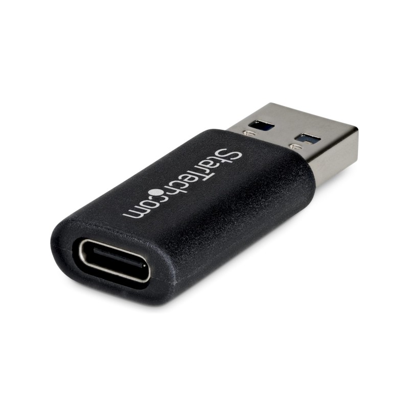 StarTech.com - Adaptador USB-A Macho a USB-C Hembra - Conversor a USB a Tipo C - USB a USB Tipo C - 10Gbps - 5V 900mA - Adaptado U32-AMCF-USBADAPTER